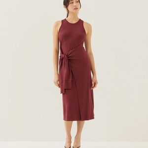 Love Bonito Sweater Midi Wrap Dress